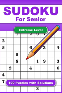 Sudoku For Senior Extreme Level 100 Puzzles With Solution