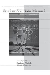 Student's Solution Manual for Calculus for Business, Economics, and the Social and Life Sciences