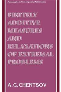 Finitely Additive Measures and Relaxations of Extremal Problems