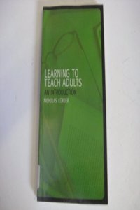 Learning to Teach Adults: An Introduction