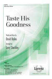 Taste His Goodness