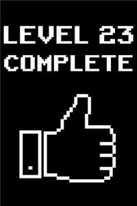 Level 23 Completed