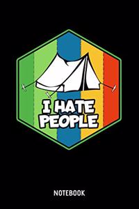 I Hate People Notebook