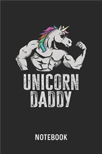 Unicorn Daddy Notebook