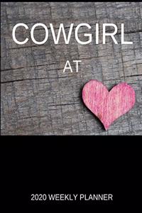 Cowgirl 2020 Weekly Planner