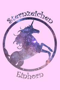 Einhorn Notizbuch