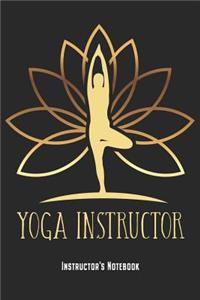 Yoga Instructor - Instructor's Notebook