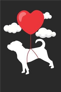 Puggle Journal - Puggle Notebook - Valentine's Day Gift for Puggle Lovers