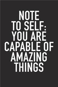 Note to Self