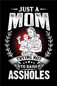 Just a Mom Trying Not to Raise Asshole