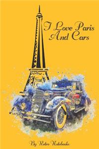 I Love Paris And Cars