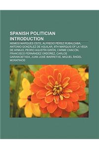 Spanish Politician Introduction