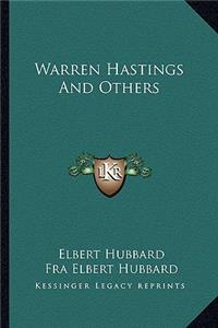 Warren Hastings And Others