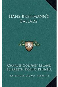 Hans Breitmann's Ballads