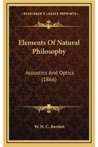Elements of Natural Philosophy