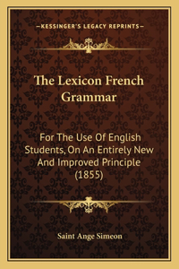 The Lexicon French Grammar