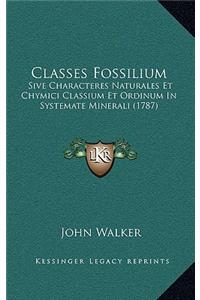 Classes Fossilium