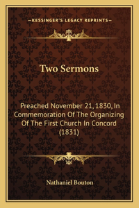 Two Sermons