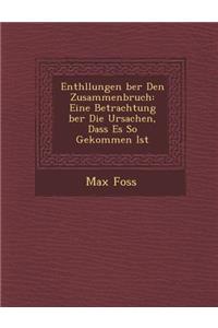 Enth Llungen Ber Den Zusammenbruch