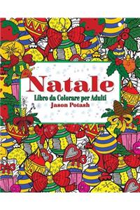 Natale Libro da Colorare per Adulti