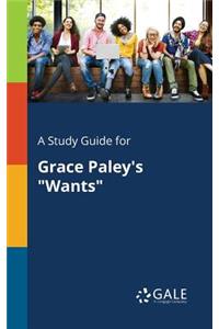 Study Guide for Grace Paley's 