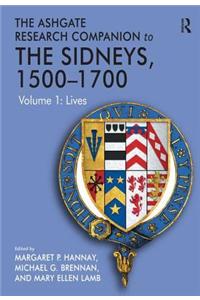 Ashgate Research Companion to the Sidneys, 1500-1700