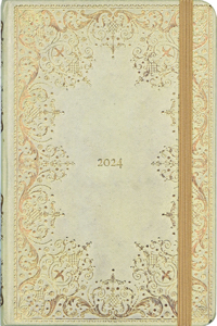 2024 Gilded Ivory Weekly Planner (16 Months, Sept 2023 to Dec 2024)