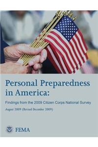 Personal Preparedness in America