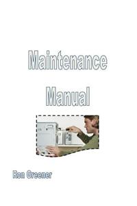 Maintenance Manual