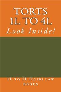 Torts 1L to 4L