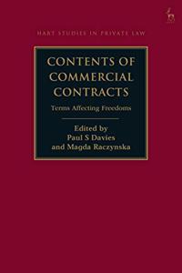 Contents of Commercial Contracts