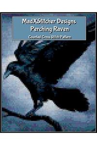 Madxstitcher Designs: Perching Raven