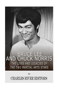 Bruce Lee and Chuck Norris