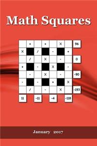 Math Squares: January 2017