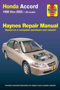 Honda Accord (1998-2002) Haynes Repair Manual (USA)