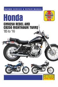 Honda CMX250 Rebel & CB250 Nighthawk Twins (85-16)
