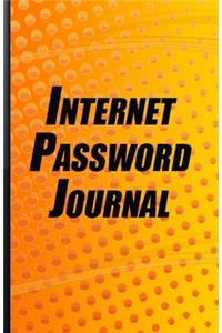 Internet Password Journal