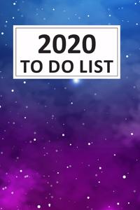 2020 To Do List