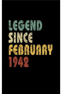 Legend Since February 1942