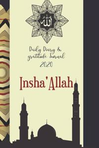 Insha'Allah Daily Diary And Gratitude Diary
