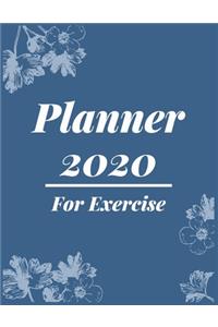 Planner 2020 for Exercise