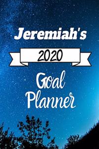 Jeremiah's 2020 Goal Planner