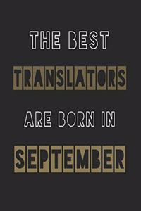 The Best translators are born in September journal