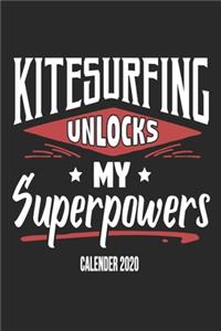 Kitesurfing Unlocks My Superpowers Calender 2020