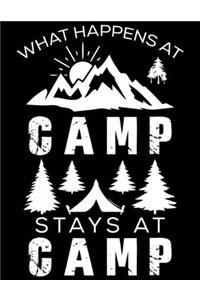 What happens at camp stays at camp