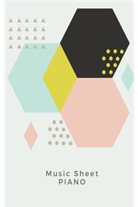 Music sheet for Piano
