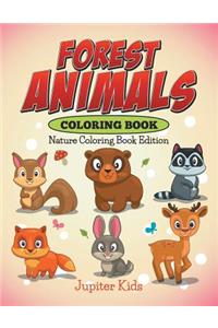 Forest Animals Coloring Book