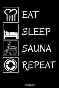 Eat Sleep Sauna Repeat