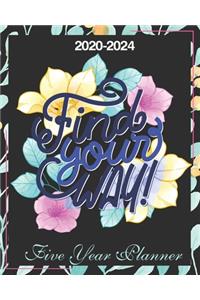 Find Your Way 2020-2024 Five Year Planner
