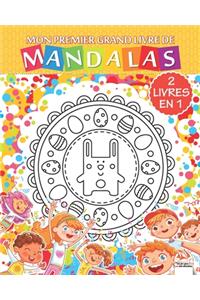 Mon premier grand livre de mandalas - 2 livres en 1